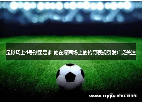 足球场上4号球星是谁 他在绿茵场上的传奇表现引发广泛关注